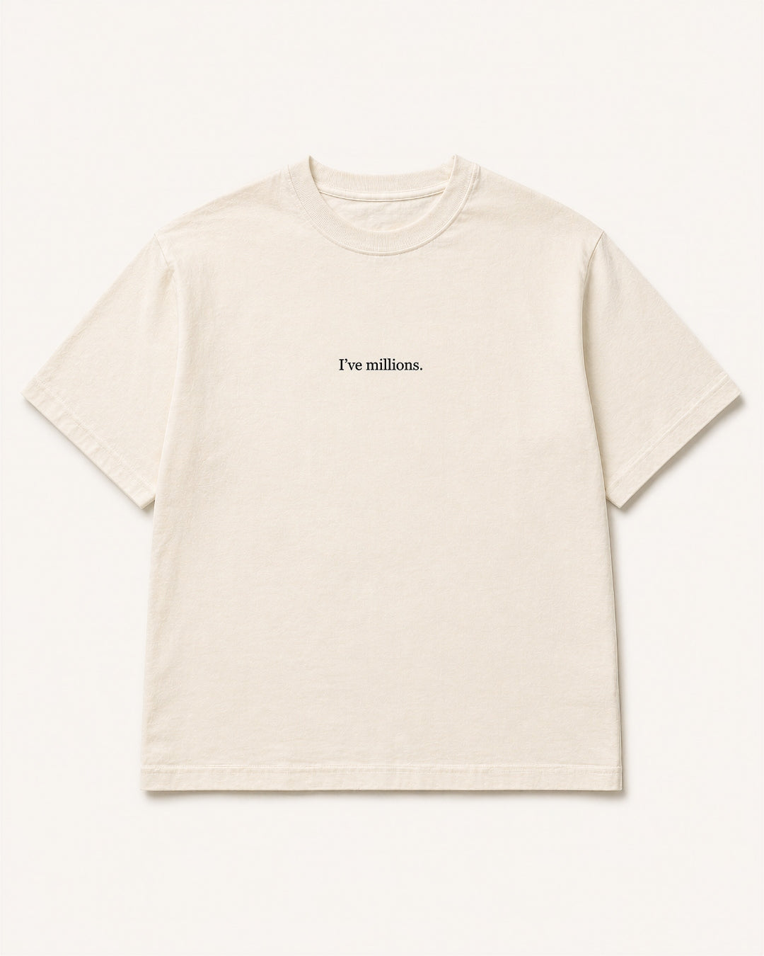 Core Tee — Cream